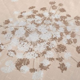 Rideau Moustiquaire En Tulle Motif Pissenlit, Sur Mesure, Pour Salon, Bureau