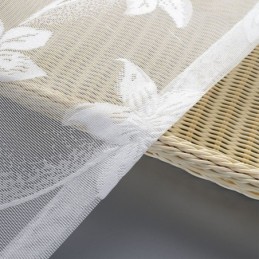 Rideaux En Tulle Fleuri, Rideaux Délicats Pour Chambre À Coucher Et Salon