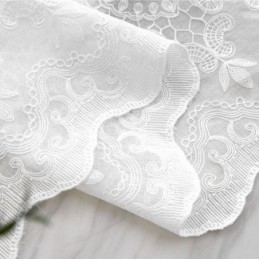 Rideau Transparent Respirant Sur Mesure, Voile Décoratif Européen En Tulle Pour Salon