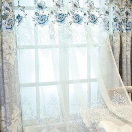 Rideau En Tulle De Luxe Sur...