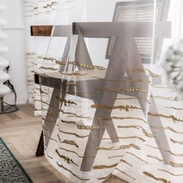 Rideau En Tulle Voile Moderne Sur Mesure, Blanc Transparent Pour Salon Et Chambre À Coucher