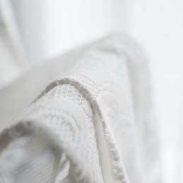 Rideau Floral Moderne Sur Mesure En Tulle Transparent Pour Salon Et Chambre À Coucher