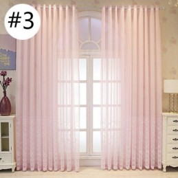Rideau Transparent Décoratif Brodé En Écailles De Poisson, Sur Mesure, Pour Salon