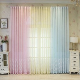 Rideau De Fenêtre De Luxe En Tulle Brodé De Haute Qualité, Fabriqué Sur Mesure