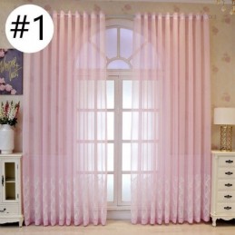 Rideau De Fenêtre De Luxe En Tulle Brodé De Haute Qualité, Fabriqué Sur Mesure