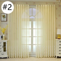 Rideau De Fenêtre De Luxe En Tulle Brodé De Haute Qualité, Fabriqué Sur Mesure