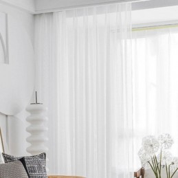Rideau De Fenêtre En Tulle Transparent Au Design Floral Moderne, Fait Sur Mesure, Pour Salon Et Chambre À Coucher