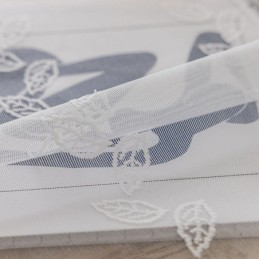Rideau De Fenêtre En Tulle Transparent Au Design Floral Moderne, Fait Sur Mesure, Pour Salon Et Chambre À Coucher