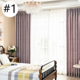 Rideau Moderne Sur Mesure, Occultant, Jacquard, Pour Salon