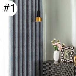 Rideau Géométrique De Luxe Sur Mesure, Rideau Occultant En Jacquard Pour Salon Et Chambre À Coucher