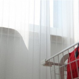 Rideaux En Voile Transparent Brodés Modernes, Rideau En Tulle Nordique, Rideau Sur Mesure Pour Salon