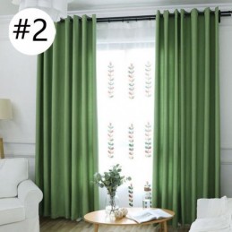 Rideaux Occultants En Velours Et Lin De Couleur Unie Nordique, Fabriqués Sur Mesure