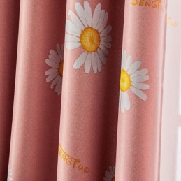 Rideau Occultant Sur Mesure Imprimé Fleurs Américaines