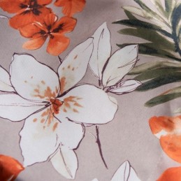 Rideau En Coton Et Lin Sur Mesure, Style Américain, Imprimé Floral