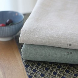 Rideau Moderne Sur Mesure, Protection De L'Environnement, En Coton Et Lin, Couleur Unie, Pour Salon