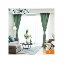 Rideaux Semi-Occultants En Velours Hollandais Sur Mesure De Style Japonais