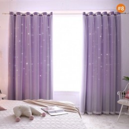 Rideaux Occultants Romantiques Avec Étoiles Pour Salon Et Chambre À Coucher