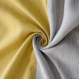 Rideau À Épissure Double Couleur, Sur Mesure, Moderne, Simple, Semi-Occultant, Pour Salon Et Chambre À Coucher