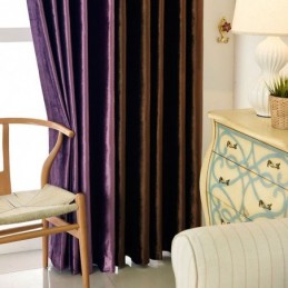 Grand Rideau De Fenêtre En Velours Sur Mesure Panneau De Rideau Sur Mesure Plusieurs Couleurs Au Choix Un