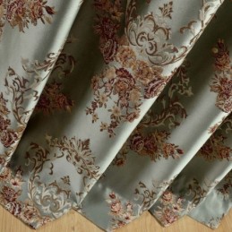 Rideau Occultant Classique Max Sur Mesure, Imitation Gaufrage, Jacquard, Pour Chambre À Coucher