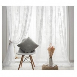 Rideau Transparent De Style Européen Sur Mesure, Panneau De Rideau En Dentelle, Rosace Et Miroir, Voile Pour Balcon, Baie Vitrée