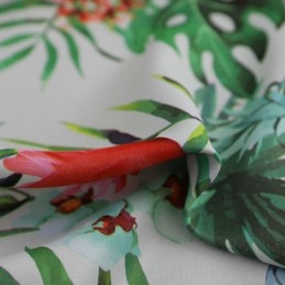 Rideau Occultant Sur Mesure Motif Flamant Rose Rideau Sur Mesure Motif Animalier De La Jungle