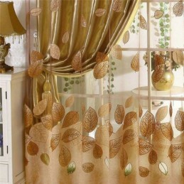 Rideau Transparent Moderne Sur Mesure, Rideau Minimaliste En Jacquard Pour Salon