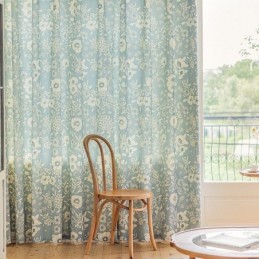 Rideaux De Style Américain À Imprimé Floral