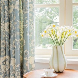 Rideaux De Style Américain À Imprimé Floral