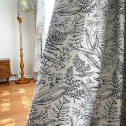 Rideaux Chenille Jacquard...