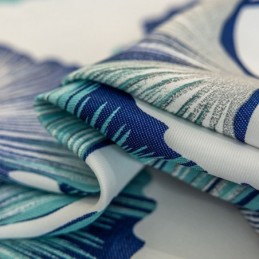 Rideau Sur Mesure Rideau Style Nordique Imprimé Feuilles