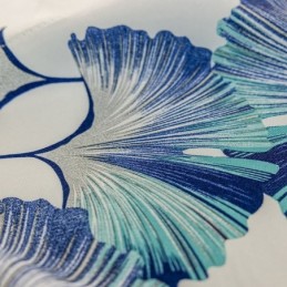 Rideau Sur Mesure Rideau Style Nordique Imprimé Feuilles