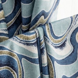 Rideaux Occultants Scandinaves Imprimés En Chenille