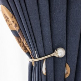 Rideau En Coton Sur Mesure Imprimé Ours Style Enfant