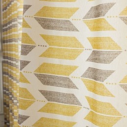 Rideau Imprimé Sur Mesure En Coton De Style Nordique