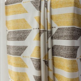 Rideau Imprimé Sur Mesure En Coton De Style Nordique