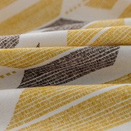 Rideau Imprimé Sur Mesure En Coton De Style Nordique