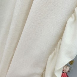 Rideau Nordique En Chenille Sur Mesure, Couleur Unie, Pour Salon Et Chambre À Coucher