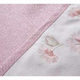 Rideaux Occultants Nordiques Brodés De Fleurs Pour Salon Et Chambre À Coucher