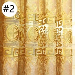 Rideau Semi-Occultant Sur Mesure, Style Chinois, En Velours Sergé Brodé, Pour Salon Et Chambre À Coucher