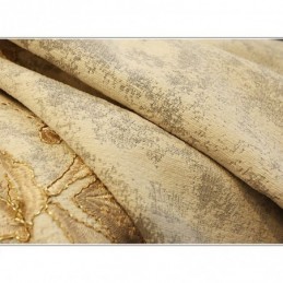 Rideau Semi-Occultant En Chenille Sur Mesure, Broderie Florale Européenne, Pour Salon Et Chambre À Coucher