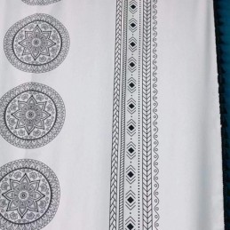 Rideau En Lin Imprimé Sur Mesure, Style Nordique, Pour Salon Et Chambre À Coucher