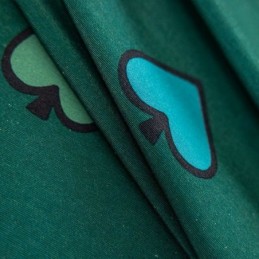 Rideau En Coton Sur Mesure, Style Nordique, Imprimé Cœur