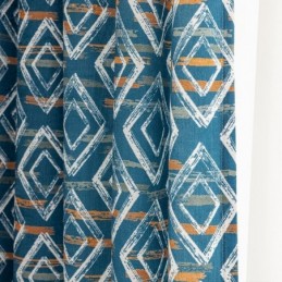 Rideau Sur Mesure Rideau Imprimé Losange Style Nordique