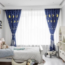 Rideau En Coton Sur Mesure, Style Enfant, Imprimé Ours Polaire