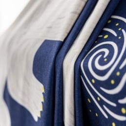 Rideau En Coton Sur Mesure, Style Enfant, Imprimé Ours Polaire