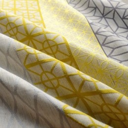 Rideau Occultant Nordique En Coton Et Lin, Sur Mesure, Motif Géométrique Jacquard, Pour Salon Et Chambre À Coucher