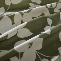 Rideau Occultant Sur Mesure Style Nordique Imprimé Floral Pour Salon Chambre