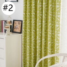 Rideau Occultant En Coton Sur Mesure, Motif Vigne Brodée, Style Nordique, Pour Salon Et Chambre À Coucher