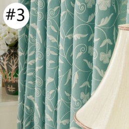 Rideau Occultant En Coton Sur Mesure, Motif Vigne Brodée, Style Nordique, Pour Salon Et Chambre À Coucher